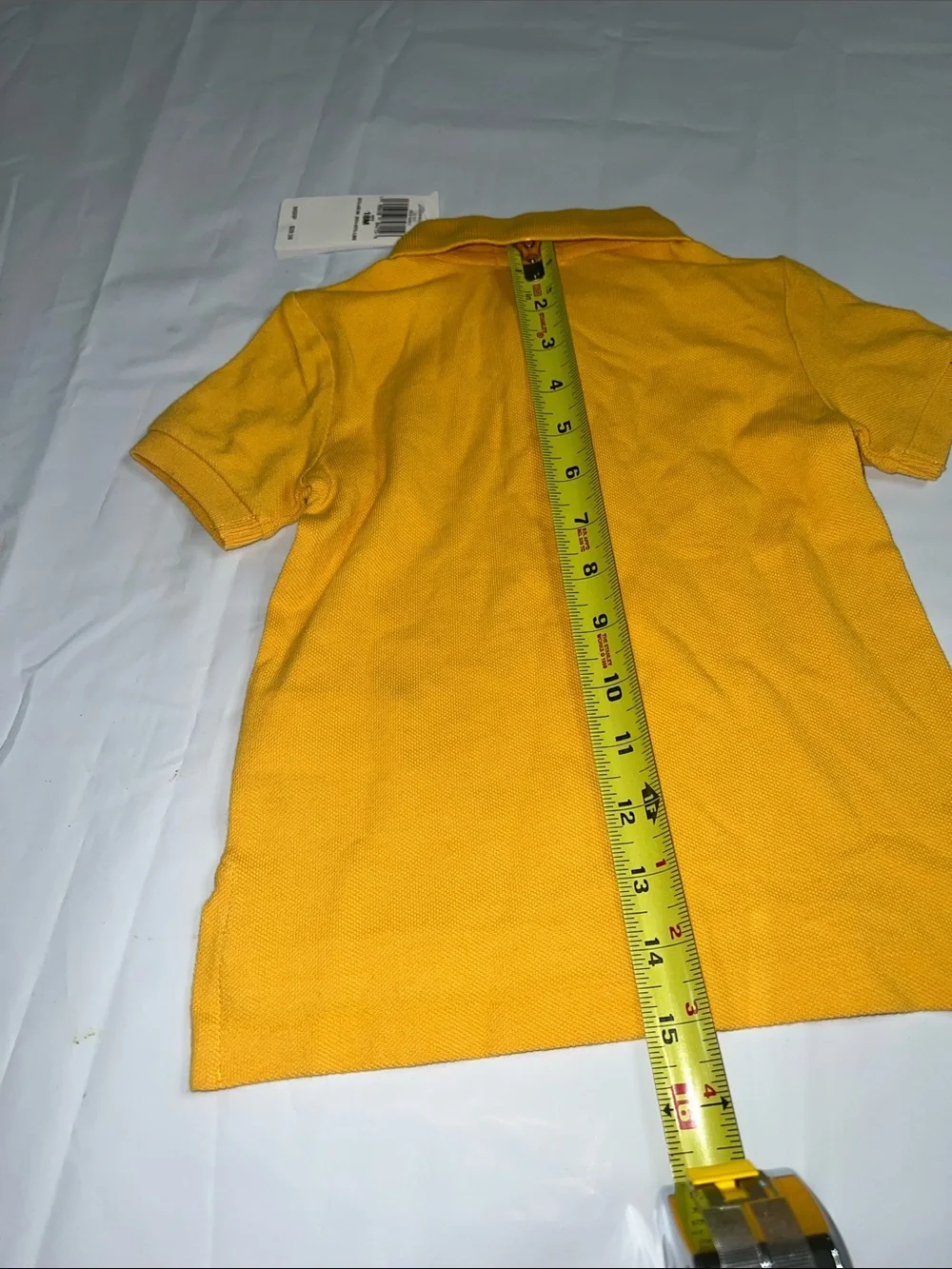 Ralph Lauren Toddler Bright Yellow and Navy Pony with Button-up